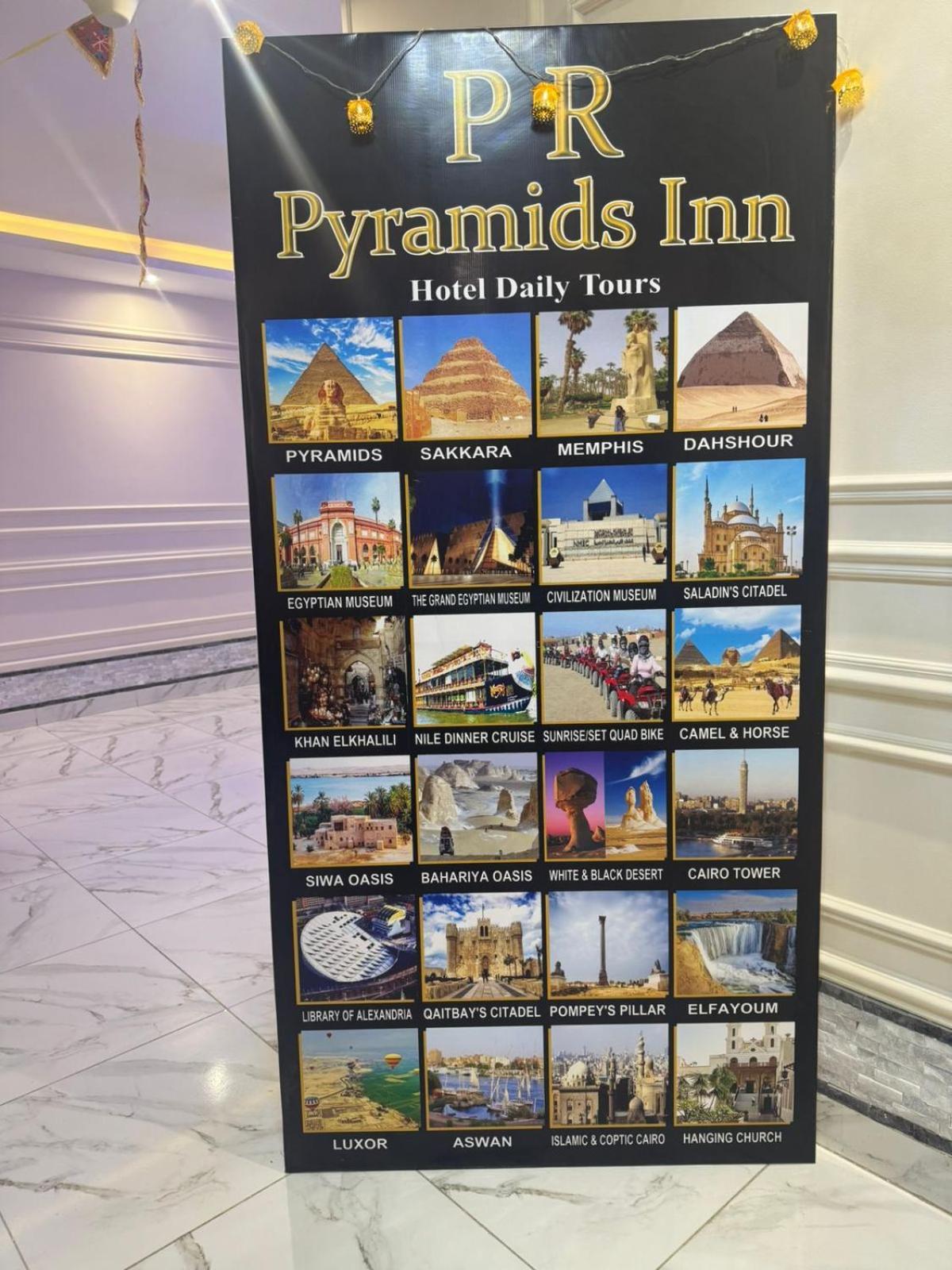 Pr Pyramids Inn El El Cairo Exterior foto